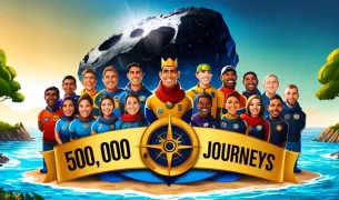 A Modest Team's Meteoric Rise: Celebrating 500,000 Journeys on Tenebrous Isle