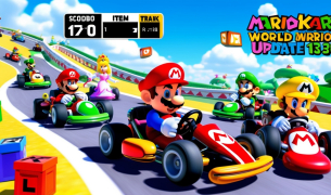 Mario Kart World Update 1.3.0 Enhances Item Tracking and Multiplayer Fun